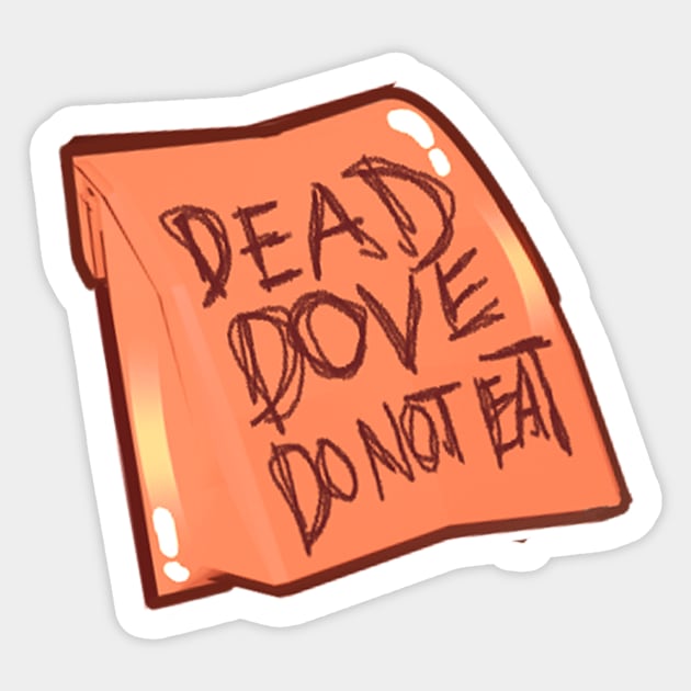 Dead Dove Do Not Eat Fanfic Sticker by VelvepeachShop